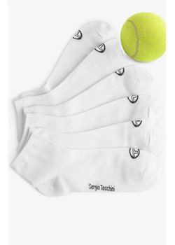 3-pack skarpetki zakostki sportowe bawełniane białe 1008 Sergio Tacchini, Kolor biały, Rozmiar 35-38, Sergio Tacchini ze sklepu Primodo w kategorii Skarpetki damskie - zdjęcie 184756177