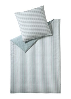 ESPRIT Komplet pościeli flanelowej &quot;Herringbone&quot; w kolorze błękitnym ze sklepu Limango Polska w kategorii Pościele - zdjęcie 184757329