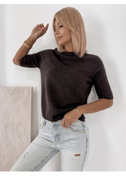 sweter castille brązowy one size ze sklepu UBRA w kategorii Swetry damskie - zdjęcie 184757727
