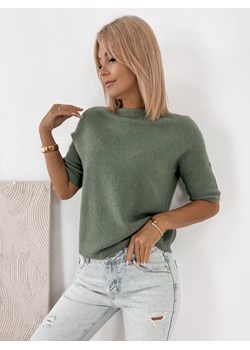 sweter castille khaki one size ze sklepu UBRA w kategorii Swetry damskie - zdjęcie 184757756