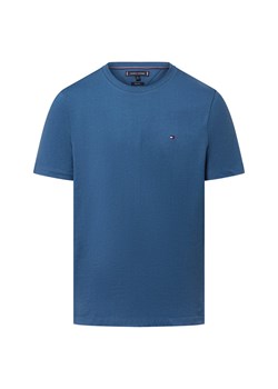 Tommy Hilfiger Koszulka męska Mężczyźni Bawełna indygo jednolity ze sklepu vangraaf w kategorii T-shirty męskie - zdjęcie 184758915