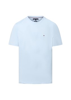 Tommy Hilfiger Koszulka męska Mężczyźni Bawełna jasnoniebieski jednolity ze sklepu vangraaf w kategorii T-shirty męskie - zdjęcie 184758916