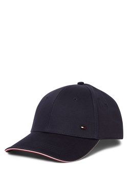 Tommy Hilfiger Czapka męska Mężczyźni Bawełna granatowy jednolity ze sklepu vangraaf w kategorii Czapki z daszkiem męskie - zdjęcie 184758957