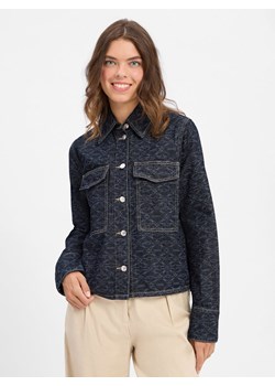 HUGO Damska kurtka dżinsowa - Gadison Kobiety Bawełna dark stone wzorzysty ze sklepu vangraaf w kategorii Kurtki damskie - zdjęcie 184758979