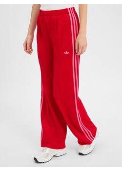 adidas Originals Damskie spodnie materiałowe - Firebird Kobiety czerwony jednolity ze sklepu vangraaf w kategorii Spodnie damskie - zdjęcie 184758998