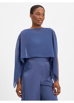 Swing Szyfonowa stuła damska Kobiety niebieski jednolity ze sklepu vangraaf w kategorii Szaliki i chusty damskie - zdjęcie 184759026