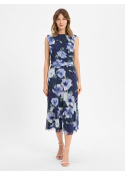 Swing Damska sukienka wieczorowa Kobiety Sztuczne włókno granatowy wzorzysty ze sklepu vangraaf w kategorii Sukienki - zdjęcie 184759027