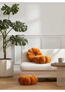 Sinsay - Pikowana poduszka dekoracyjna - pomarańczowy ze sklepu Sinsay w kategorii Poduszki dekoracyjne - zdjęcie 184760007