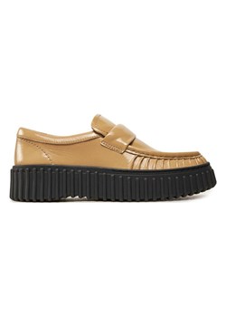 Clarks Skórzane mokasyny &quot;Torhill Mocc&quot; w kolorze beżowym ze sklepu Limango Polska w kategorii Mokasyny damskie - zdjęcie 184760869