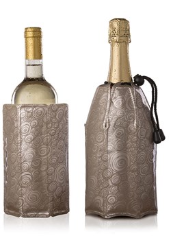 Vacu Vin 2-częściowy zestaw w kolorze beżowym do chłodzenia szampana i wina ze sklepu Limango Polska w kategorii Naczynia - zdjęcie 184761027