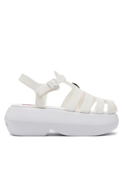 LOVE MOSCHINO Sandały JA16247I0II38100 Biały ze sklepu MODIVO w kategorii Sandały damskie - zdjęcie 184761997