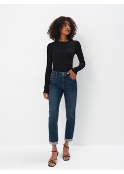 Mohito - Jeansy boyfriend - granatowy ze sklepu Mohito w kategorii Jeansy damskie - zdjęcie 184763027
