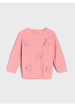 Sinsay - Sweter z kokardami - różowy ze sklepu Sinsay w kategorii Bluzy i swetry - zdjęcie 184763447