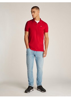 TOMMY JEANS Koszulka polo w kolorze czerwonym ze sklepu Limango Polska w kategorii T-shirty męskie - zdjęcie 184764715
