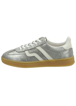 GANT Footwear Skórzane sneakersy w kolorze srebrnym ze sklepu Limango Polska w kategorii Buty sportowe męskie - zdjęcie 184764736