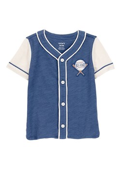 carter&apos;s Koszulka w kolorze granatowo-białym ze sklepu Limango Polska w kategorii T-shirty chłopięce - zdjęcie 184764829