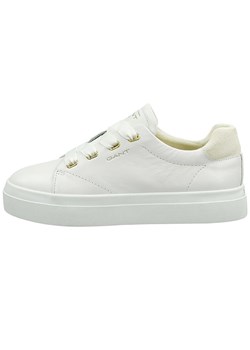 GANT Footwear Skórzane sneakersy &quot;Avona&quot; w kolorze białym ze sklepu Limango Polska w kategorii Buty sportowe damskie - zdjęcie 184764856