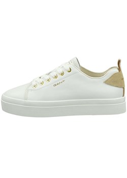 GANT Footwear Skórzane sneakersy &quot;Avona&quot; w kolorze białym ze sklepu Limango Polska w kategorii Buty sportowe damskie - zdjęcie 184764886