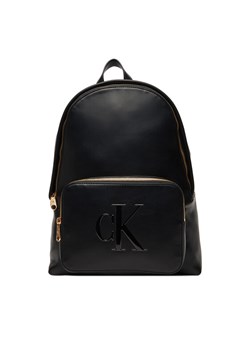 Plecak Calvin Klein Bold Ck Backpack LV04F3233G Czarny ze sklepu eobuwie.pl w kategorii Plecaki - zdjęcie 184765148