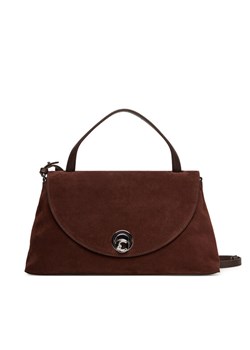 Coccinelle Torebka Toc Coccinellenikla Suede Bim E1 TOC 18 01 01 Brązowy ze sklepu MODIVO w kategorii Listonoszki - zdjęcie 184765496
