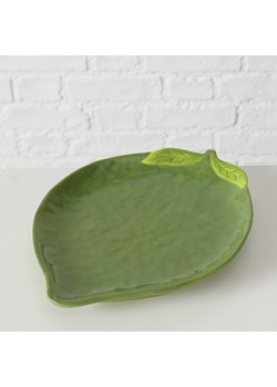 Boltze Talerz &quot;Lime&quot; w kolorze zielonym do serwowania - 27,3 x 20,4 cm ze sklepu Limango Polska w kategorii Misy i tace dekoracyjne - zdjęcie 184766328