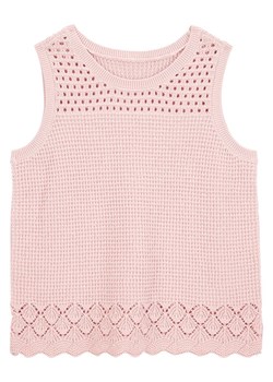 OshKosh Dzianinowy top w kolorze jasnoróżowym ze sklepu Limango Polska w kategorii Bluzki dziewczęce - zdjęcie 184766349