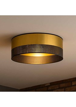 Lampa sufitowa złoty plafon glamour DUBAJ GLAM fi - 40 cm ze sklepu Lysne w kategorii Lampy sufitowe - zdjęcie 184766866
