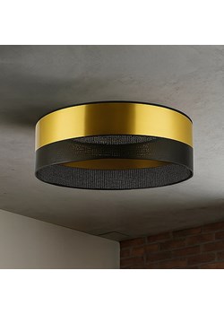 Złota lampa sufitowa do salonu DUBAJ GLAM fi - 50 cm ze sklepu Lysne w kategorii Lampy sufitowe - zdjęcie 184766876