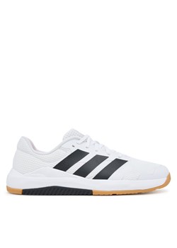 Buty na siłownię adidas Dropset Base JS3162 Biały ze sklepu eobuwie.pl w kategorii Buty sportowe męskie - zdjęcie 184767575
