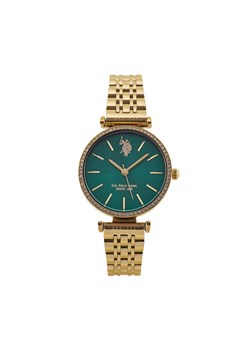 U.S. Polo Assn. Zegarek Eleonor USP8307GR Złoty ze sklepu MODIVO w kategorii Zegarki - zdjęcie 184768129