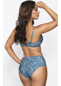 Blue Sky figi damskie z wysokim stanem 2w1 plażowo-bieliźniane, Kolor niebieski-wzór, Rozmiar S, PariPari Lingerie ze sklepu Primodo w kategorii Stroje kąpielowe - zdjęcie 184769168