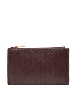Calvin Klein Duży Portfel Damski Emblem Aop Top Zip Cardcase LV04F1084G Brązowy ze sklepu MODIVO w kategorii Portfele damskie - zdjęcie 184769809