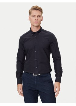 BOSS Koszula H-Roan 50544917 Granatowy Slim Fit ze sklepu MODIVO w kategorii Koszule męskie - zdjęcie 184769848