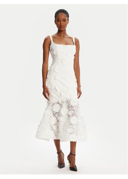 BARDOT Sukienka koktajlowa Marico Lace 60000DB Biały Regular Fit ze sklepu MODIVO w kategorii Sukienki - zdjęcie 184769857