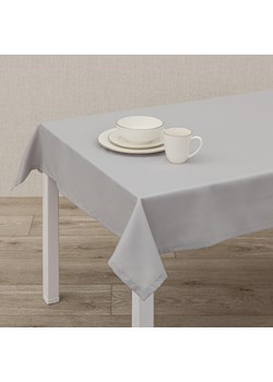 Obrus 140x210 cm jasnoszary ze sklepu dekoria.pl w kategorii Obrusy i bieżniki - zdjęcie 184770796