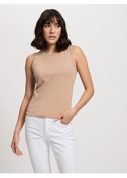 Cross Jeans Top w kolorze beżowym ze sklepu Limango Polska w kategorii Bluzki damskie - zdjęcie 184772839