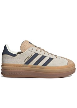 Buty damskie adidas Originals Gazelle Bold JQ5126 - beżowe ze sklepu streetstyle24.pl w kategorii Buty sportowe damskie - zdjęcie 184772848