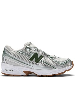 Buty dziecięce New Balance PZ740SF - srebrne ze sklepu streetstyle24.pl w kategorii Buty sportowe dziecięce - zdjęcie 184772868