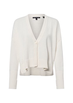 Armani Exchange Kardigan damski Kobiety Bawełna écru jednolity ze sklepu vangraaf w kategorii Swetry damskie - zdjęcie 184773286