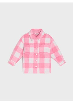 Sinsay - Kurtka koszulowa w kratę - kremowy ze sklepu Sinsay w kategorii Kombinezony i kurtki - zdjęcie 184773748