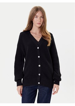 Guess Kardigan W5YR06 Z3OO0 Czarny Regular Fit ze sklepu MODIVO w kategorii Swetry damskie - zdjęcie 184774976
