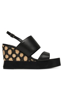 Liu Jo Sandały SA5115P010222222 Czarny ze sklepu MODIVO w kategorii Espadryle damskie - zdjęcie 184776225