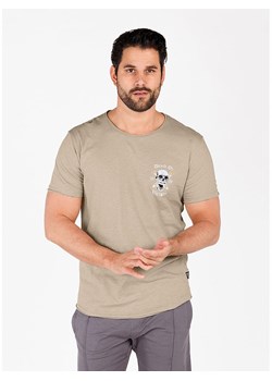 KEY LARGO Koszulka &quot;Potential&quot; w kolorze beżowym ze sklepu Limango Polska w kategorii T-shirty męskie - zdjęcie 184776308