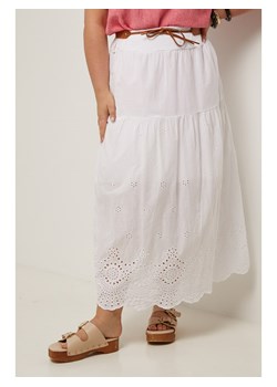 Curvy Lady Spódnica w kolorze białym ze sklepu Limango Polska w kategorii Spódnice - zdjęcie 184776329