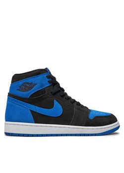 Sneakersy Nike Air Jordan 1 Retro High Og DZ5485 042 Czarny ze sklepu eobuwie.pl w kategorii Buty sportowe męskie - zdjęcie 184776357