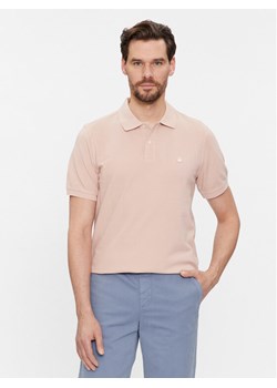 United Colors Of Benetton Polo 3089J3179 Beżowy Regular Fit ze sklepu MODIVO w kategorii T-shirty męskie - zdjęcie 184776969