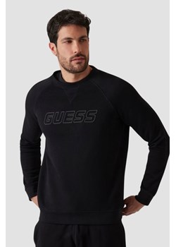 GUESS Czarna męska bluza New Aldwin, Rozmiar M ze sklepu outfit.pl w kategorii Bluzy męskie - zdjęcie 184777147