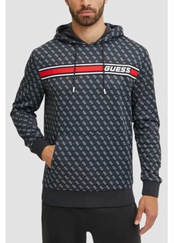 GUESS Czarna męska bluza New Korbin, Rozmiar S ze sklepu outfit.pl w kategorii Bluzy męskie - zdjęcie 184777177
