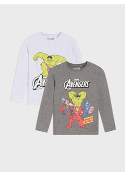 Sinsay - Koszulki z długimi rękawami 2 pack Avengers - wielobarwny ze sklepu Sinsay w kategorii Kaftaniki i bluzki - zdjęcie 184778658