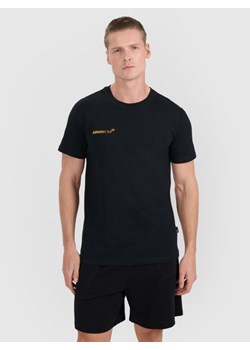 Męski t-shirt z nadrukiem 4F 4FRSS25TTSHM2853 - czarny ze sklepu Sportstylestory.com w kategorii T-shirty męskie - zdjęcie 184780015